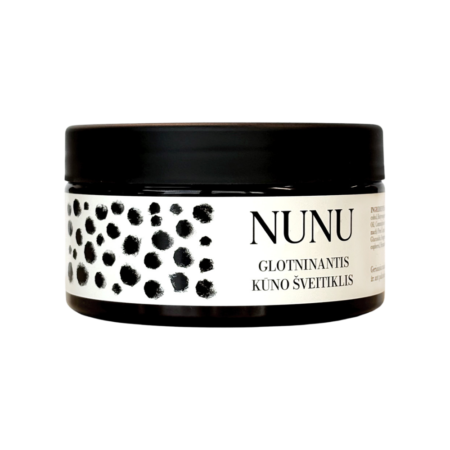 NUNU by Simona Nainė glotninantis kūno šveitiklis 300g